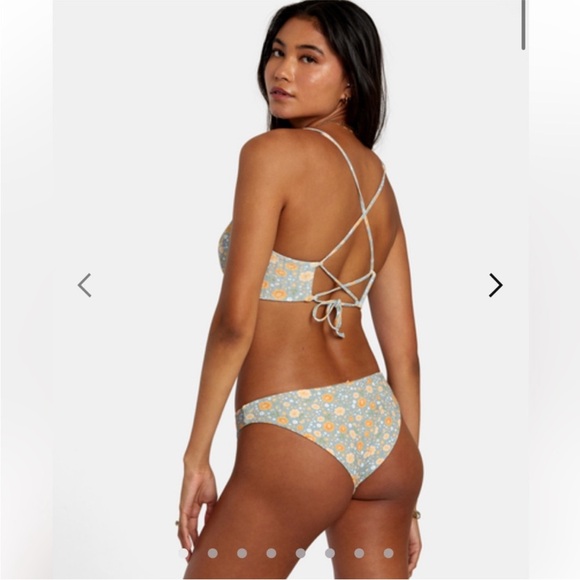 RVCA Mums Ribbed Bikini Bottoms - Picture 6 of 6